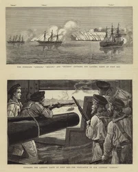 O bombardeio de Alexandria